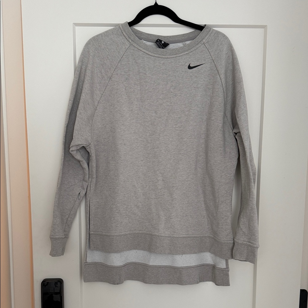 Nike Heather Gray Crewneck Sweatshirt